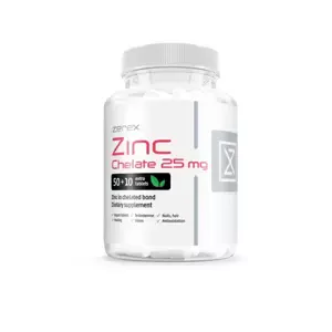 Zinc 25 mg 50 + 10 tabletta