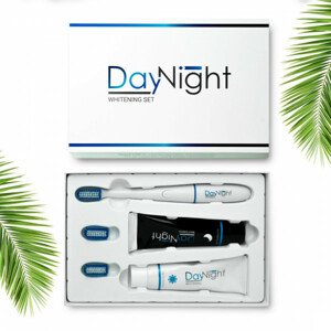 DayNight Whitening - Day Night csomag 2x Fogkrémek + sonikus kefe + Tartalékfej a kefére