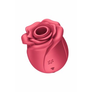 Satisfyer Pro 2 Rose Classic -akkus, léghullámos csiklóizgató (piros)