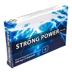 Strong Power extra - étrendkiegészítő kapszula férfiaknak (4db)