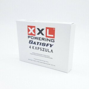 XXL powering Satisfy - erős, étrend-kiegészítő férfiaknak (4db)