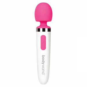 Bodywand Aqua Mini - akkus, vízálló masszírozó vibrátor (fehér-pink)