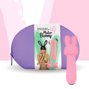 FEELZTOYS Mister bunny - mini masszírozó vibrátor szett (pink)