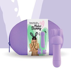 FEELZTOYS Mister bunny - mini masszírozó vibrátor szett (lila)