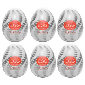 TENGA Egg Tornado - maszturbációs tojás (6db)