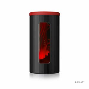 LELO F1s V2 - Okos, akkus, interaktív maszturbátor (fekete-piros)